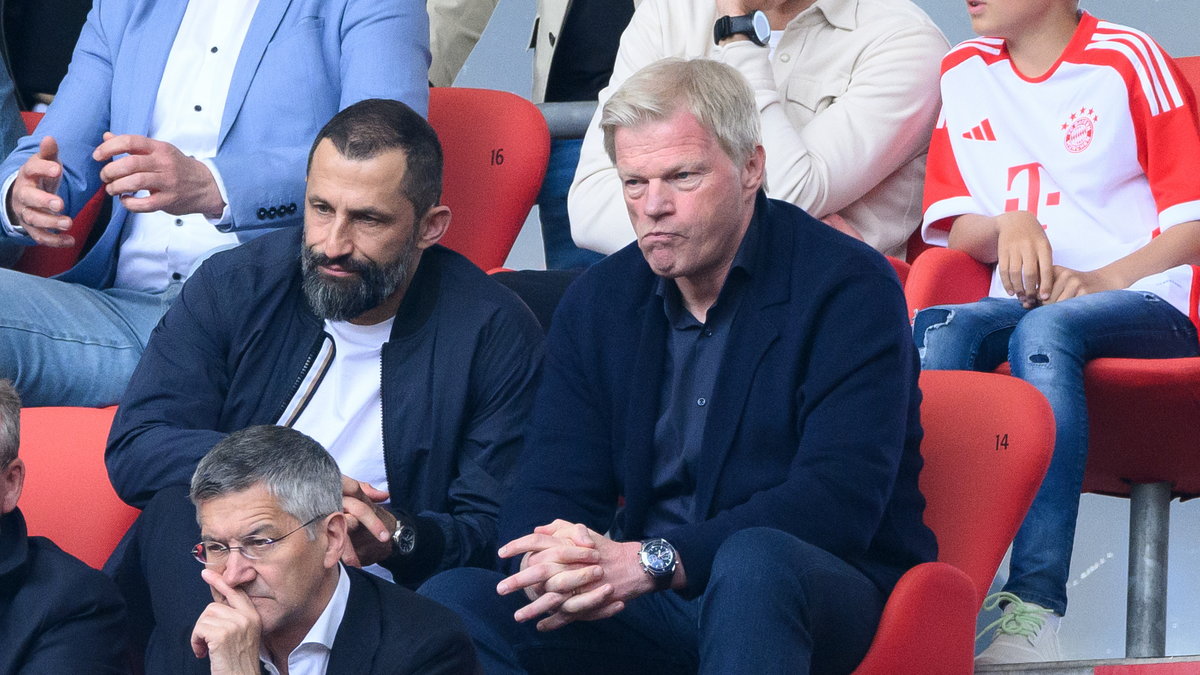 Hasan Salihamidzić i Oliver Kahn (po prawej)