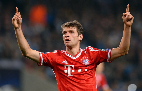 7. Thomas Müller 67A/31 goli (Bayern Monachium/reprezentacja Niemiec)