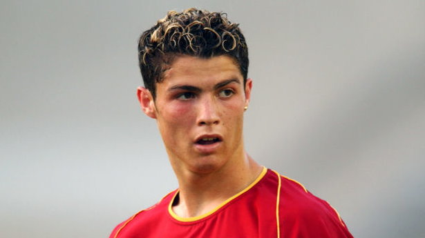 Cristiano Ronaldo w 2003 roku