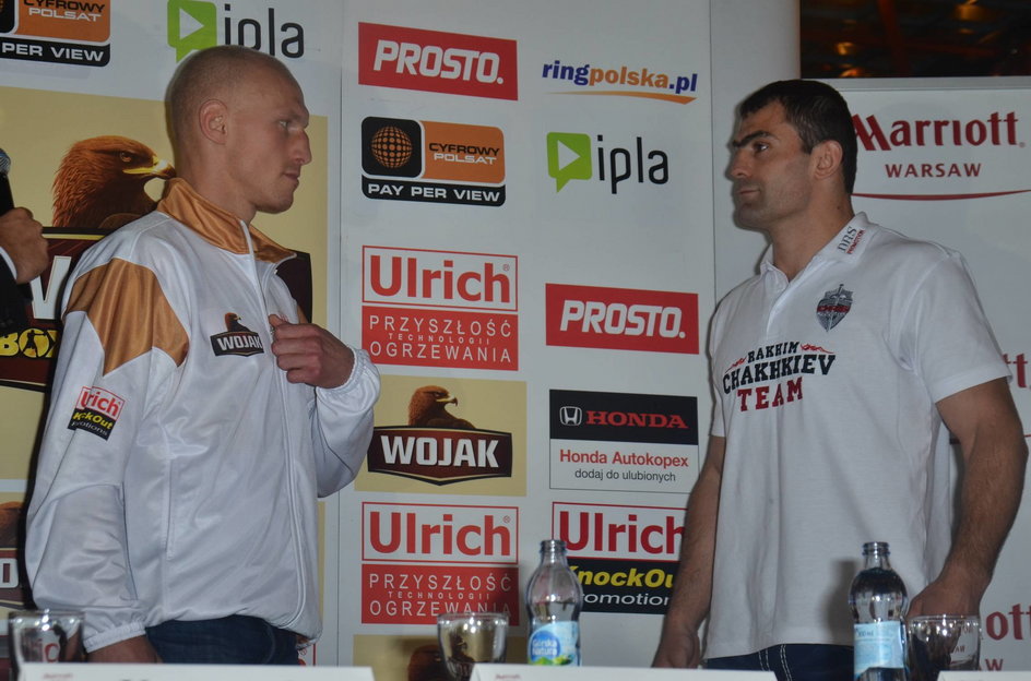 Krzysztof Włodarczyk i Rachim Czakijew – konferencja prasowa przed walką (2013)