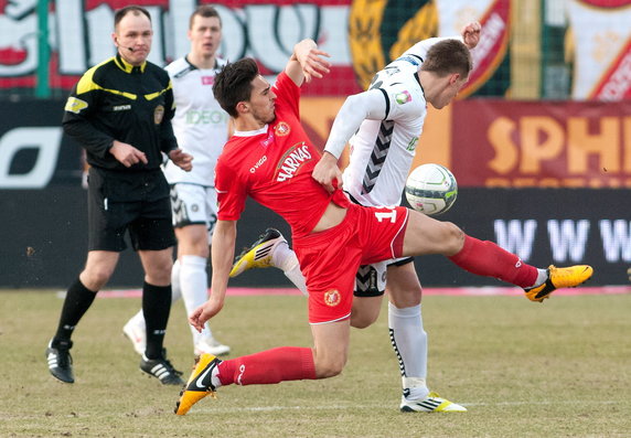 PIŁKA NOŻNA LIGA POLSKA WIDZEW ŁÓDŹ POLONIA WARSZAWA