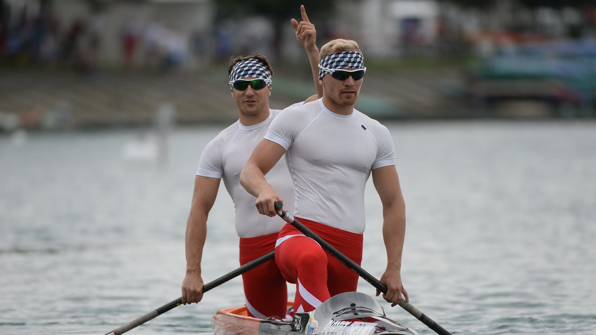 Piotr Kuleta (z przodu) i Marcin Grzybowski