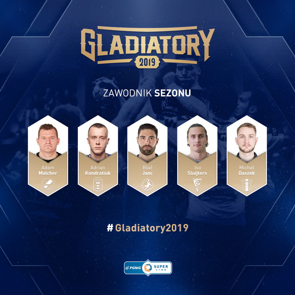 Gladiatory 2019 - Zawodnik Sezonu