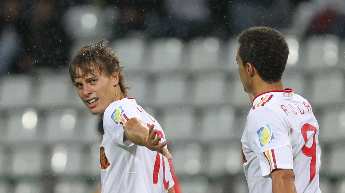 Sergio Canales (po lewej)