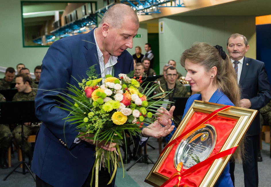 Renata Mauer i wieloletni prezydent Wrocławia Rafał Dutkiewicz