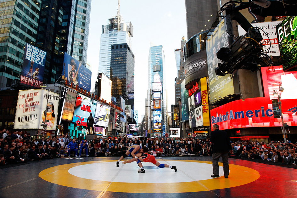 Zapasy na Times Square