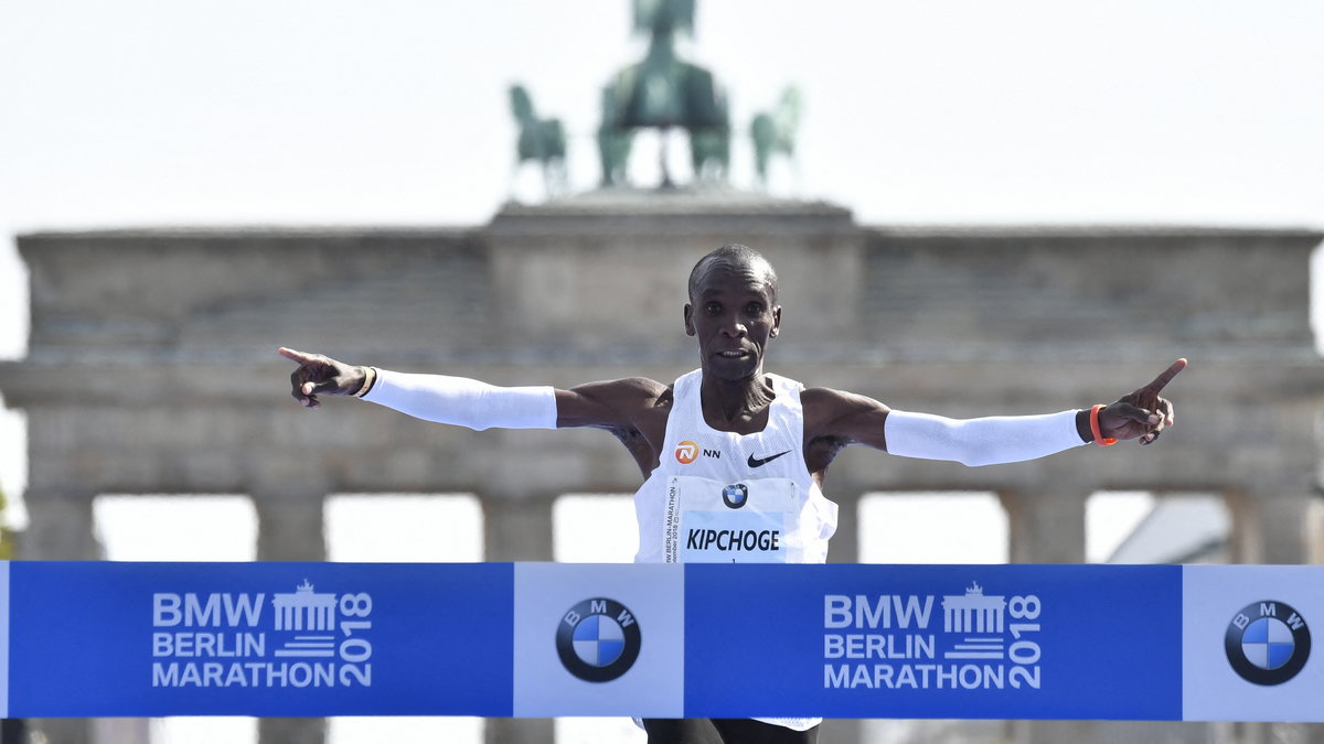 Eliud Kipchoge w Berlinie wygrywał już cztery razy