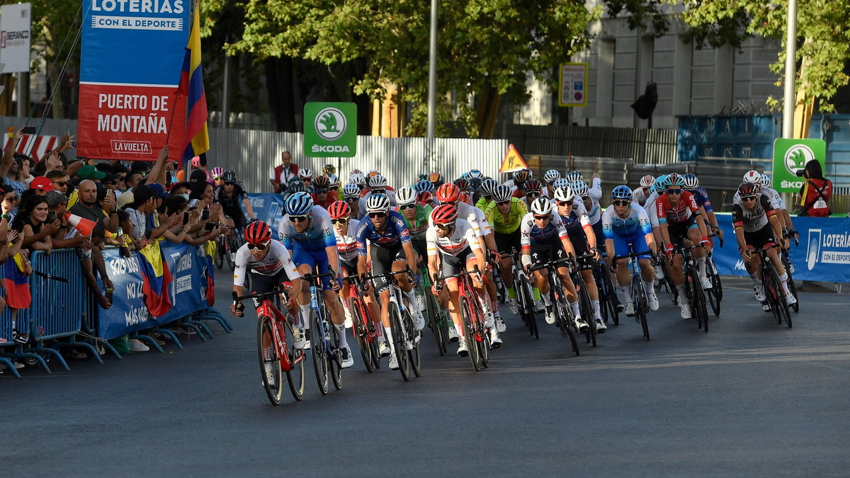 Kolarze podczas Vuelta a Espana 2022