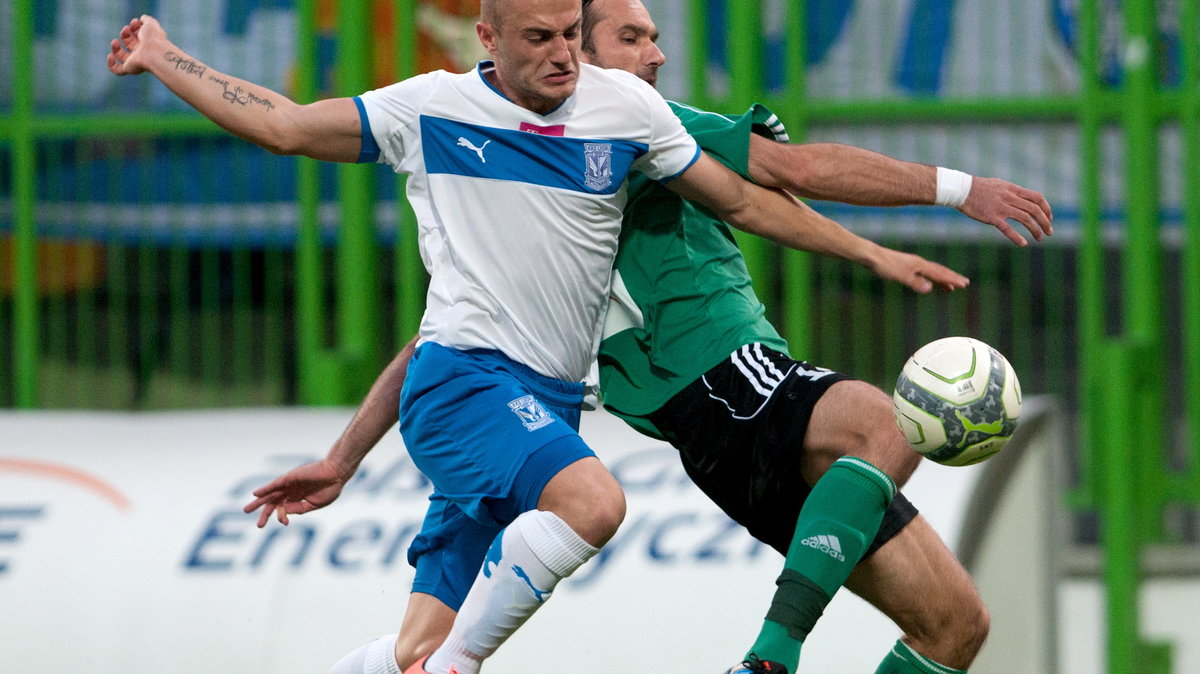 GKS Bełchatów - Lech Poznań: Gergo Lovrencsics (P)