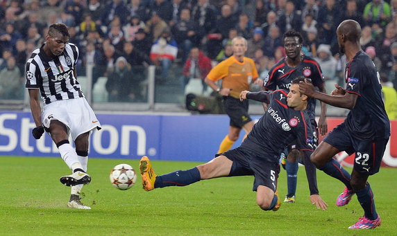 ITALY SOCCER UEFA CHAMPIONS LEAGUE (Juventus-Olympiacos)