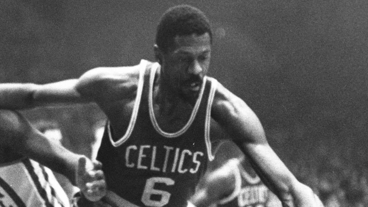 Bill Russell w barwach Boston Celtics