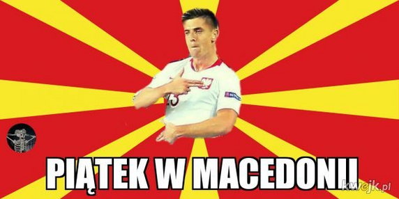 El. Euro 2020: Macedonia Północna - Polska. Memy po meczu