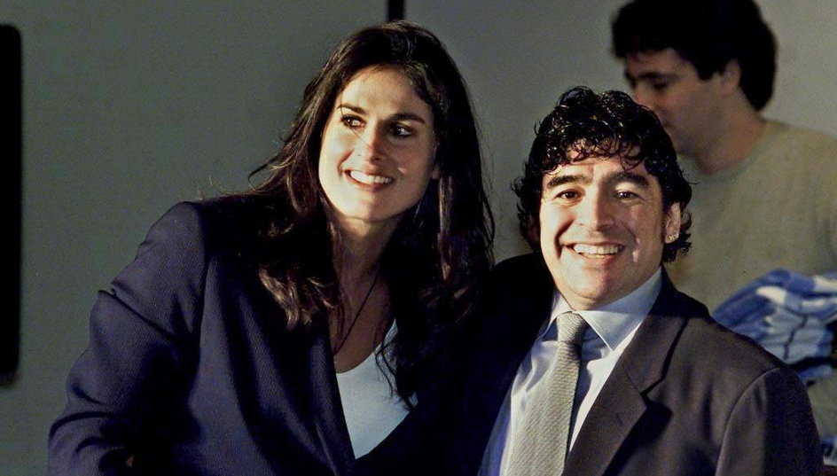 Gabriela Sabatini i Diego Maradona