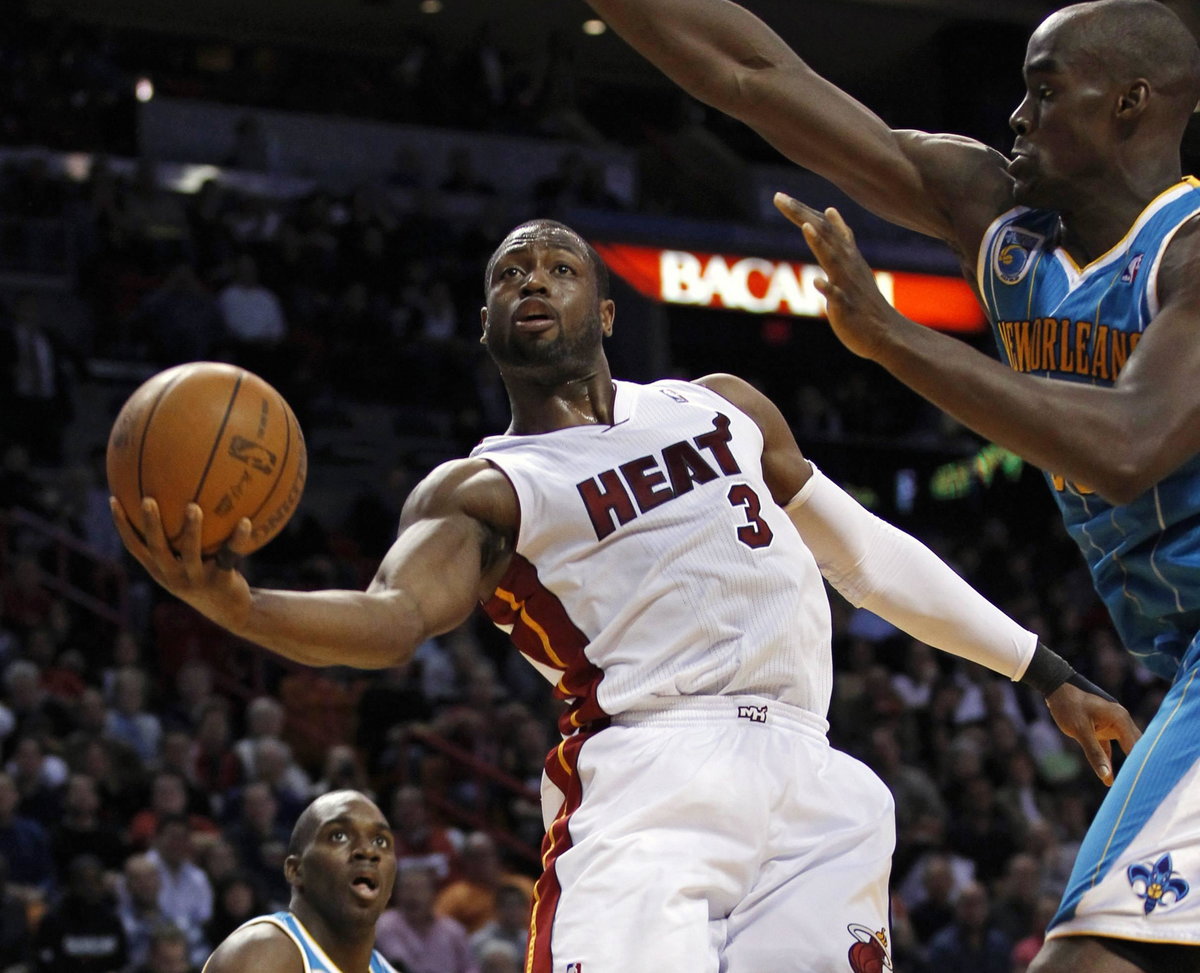 Dwyane Wade (L, Miami Heat)