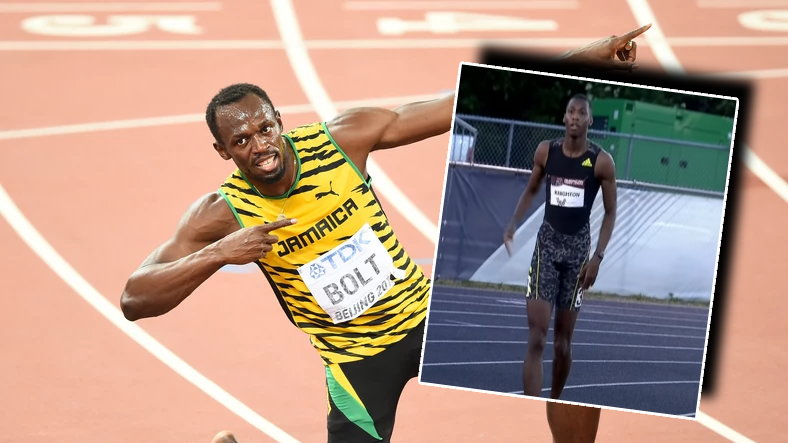 Usain Bolt i Erriyon Knighton