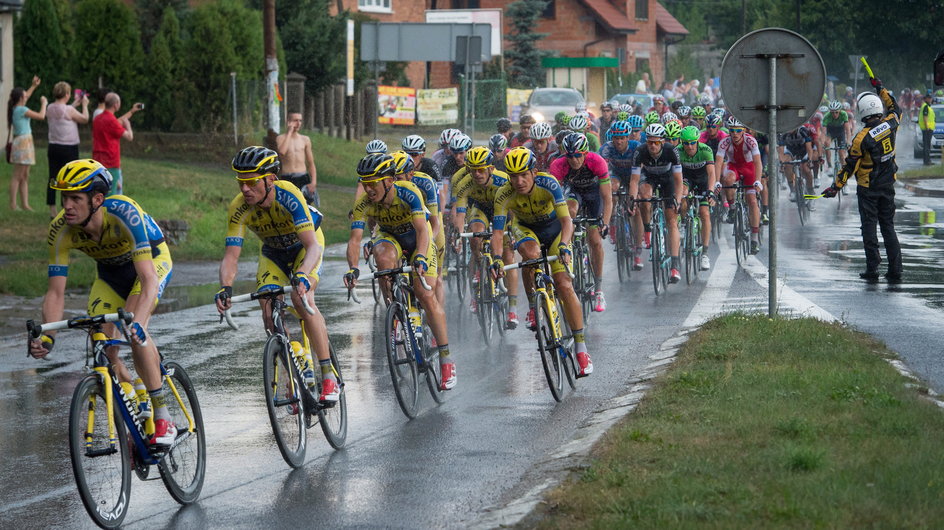 BYDGOSZCZ 71. TOUR DE POLOGNE (kolarze na trasie)