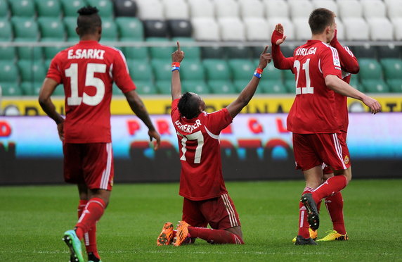 PIŁKA NOŻNA LIGA POLSKA LEGIA WARSZAWA WISŁA KRAKÓW (Wilde Guerrier)