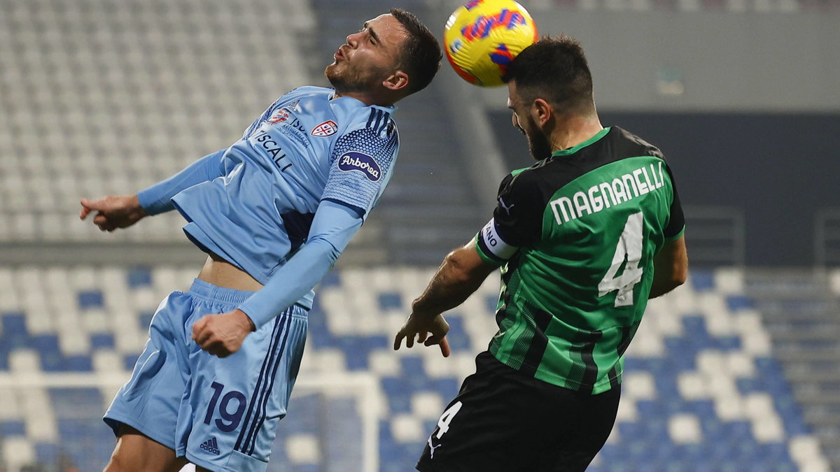 Luca Gagliano (Cagliari) i Francesco Magnanelli (Sassuolo)