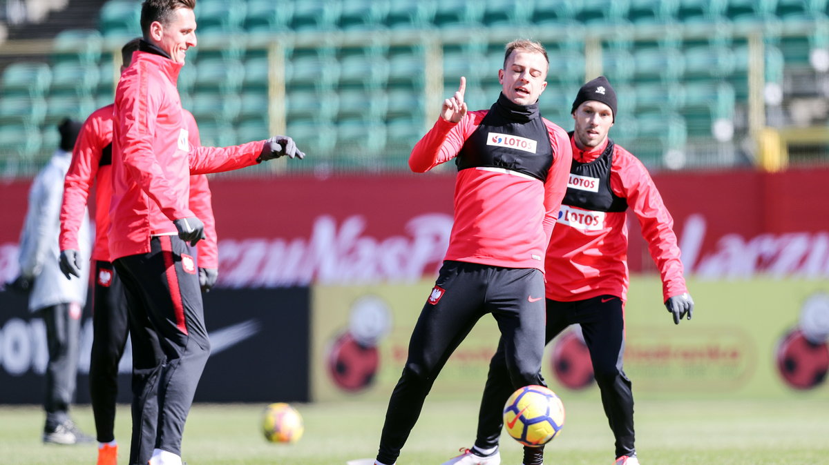 Kamil Grosicki – trening kadry na zgrupowaniu we Wrocławiu