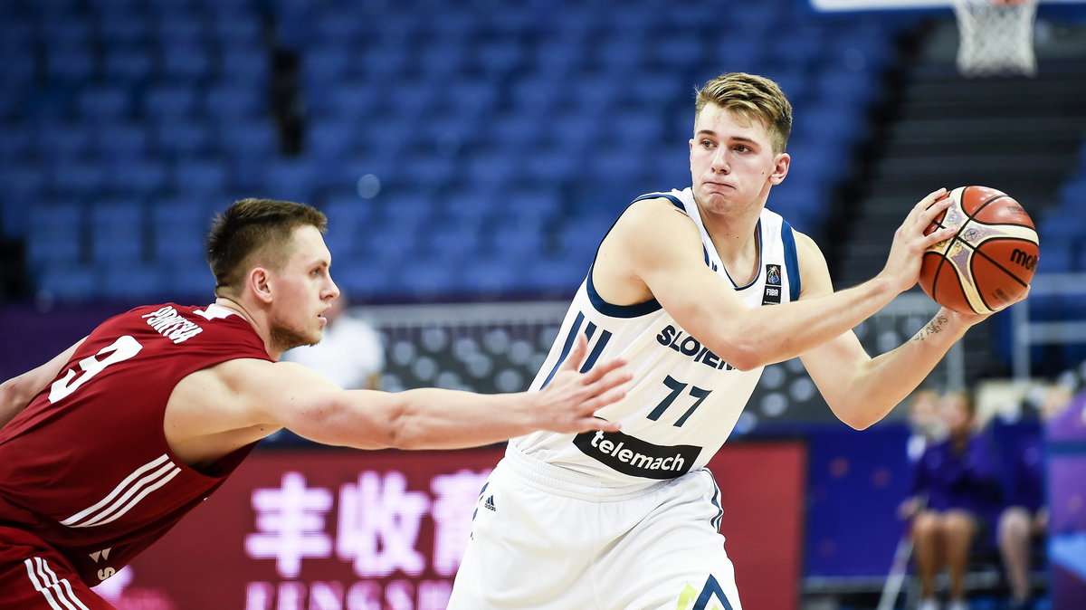 Luka Doncić i Mateusz Ponitka na EuroBaskecie 2017