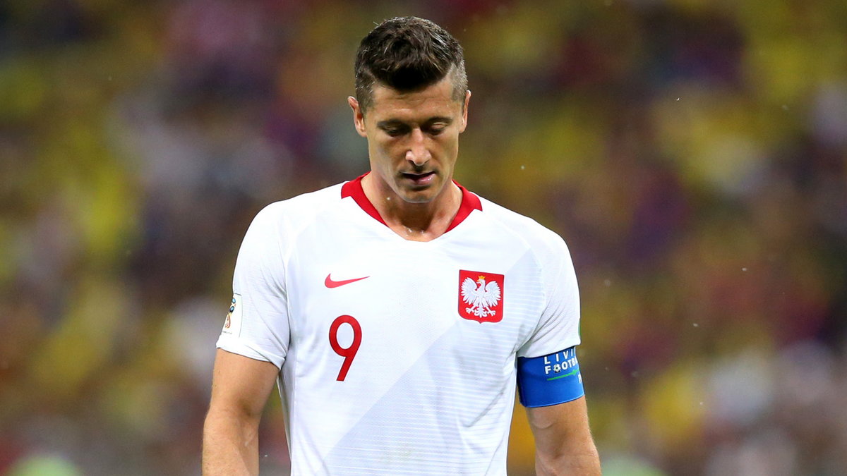 Robert Lewandowski po porażce z Kolumbią na MŚ w Rosji