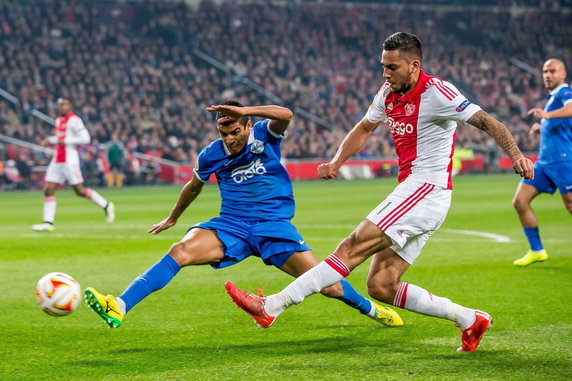 NETHERLANDS SOCCER UEFA EUROPA LEAGUE (Ajax Amsterdam vs Dnipro Dnipropetrovsk)