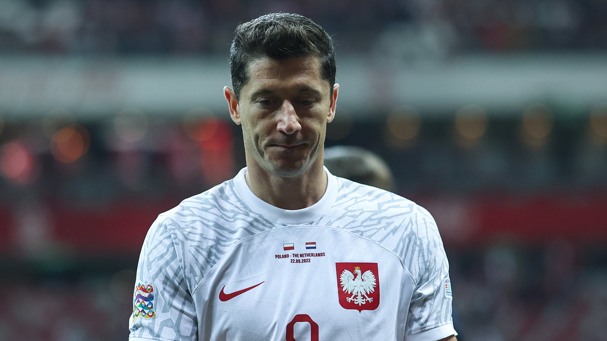 Robert Lewandowski po meczu Polska - Holandia (22 września 2022 r.)