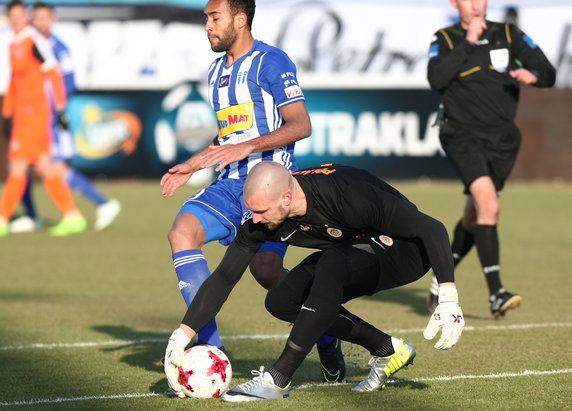 PIŁKA NOŻNA EKSTRAKLASA WISŁA PŁOCK - ZAGŁĘBIE LUBIN (Jose Kante Martinez i Martin Polacek)