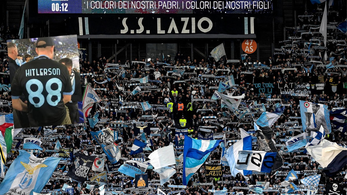 Kibic Lazio swoją koszulką wywołał skandal we Włoszech