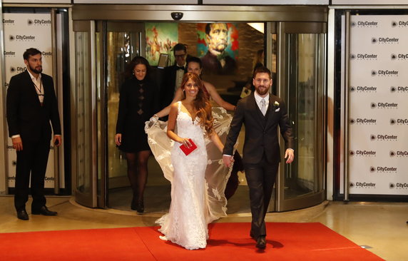 ARGENTINA SOCCER MESSI (Wedding of Argentinian soccer player Lionel Messi and Antonella Roccuzzo in Rosario)