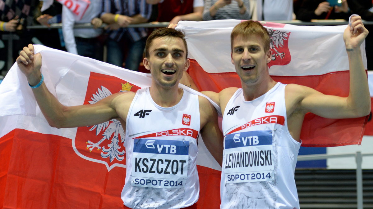 Adam Kszczot i Marcin Lewandowski (P)