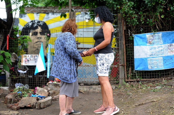 epa08850067 - ARGENTINA MARADONA (Reactions to the death of Diego Armando Maradona)
