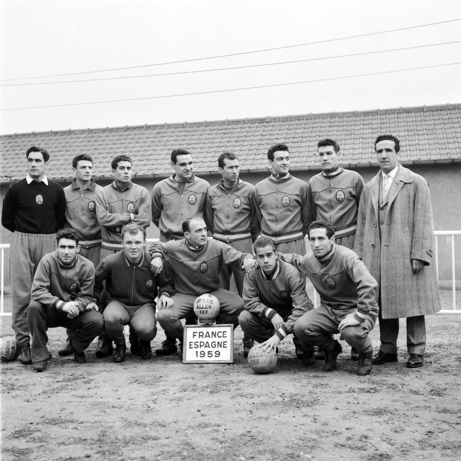 Reprezentacja Hiszpanii w 1959 r.