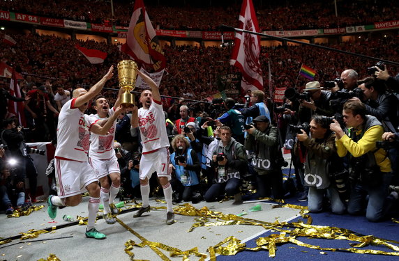 epa07600932 - GERMANY SOCCER DFB CUP FINAL (RB Leipzig vs FC Bayern Munich)