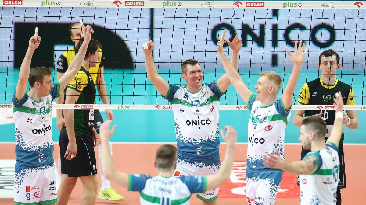 Siatkowka. PlusLiga. Politechnika Warszawska - GKS Katowice. 01.04.2017