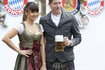 epa07900885 - GERMANY SOCCER BAYERN MUNICH OKTOBERFEST (FC Bayern Munich attends Oktoberfest)