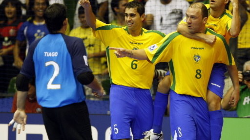 Futsalowcy reprezentacji Brazylii