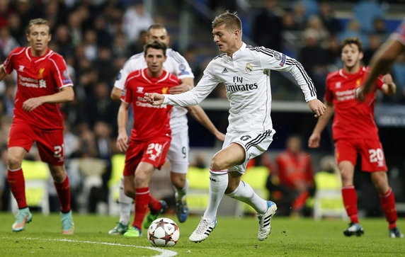 SPAIN SOCCER UEFA CHAMPIONS LEAGUE (REAL MADRID VS LIVERPOOL)