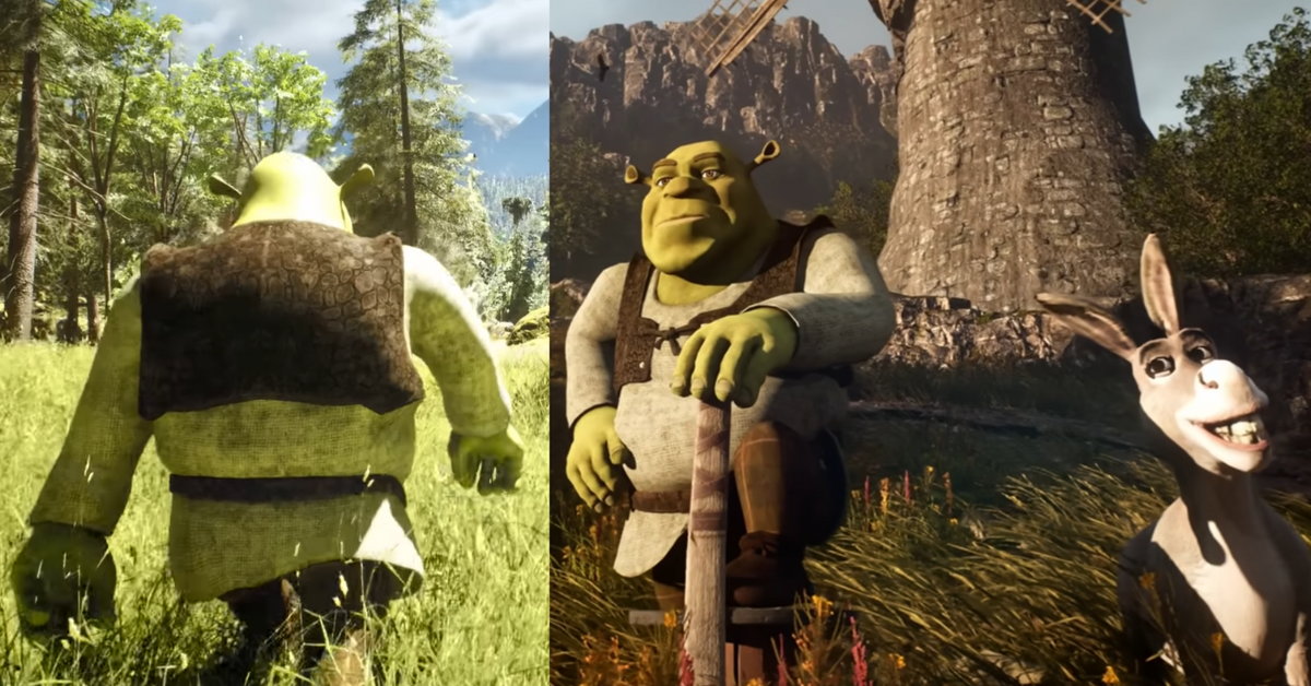 Fan-Made Shrek Game Prototype Set Up In Unreal Engine – HKSYHZ