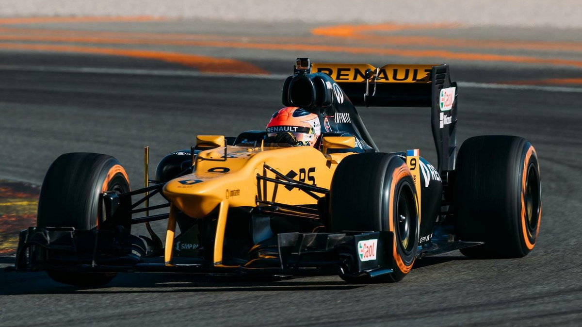Robert Kubica testy Renault Formula 1