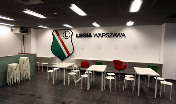 Pilka nozna. Liga Mistrzow. Legia Warszawa. Przygotowania. 13.09.2016