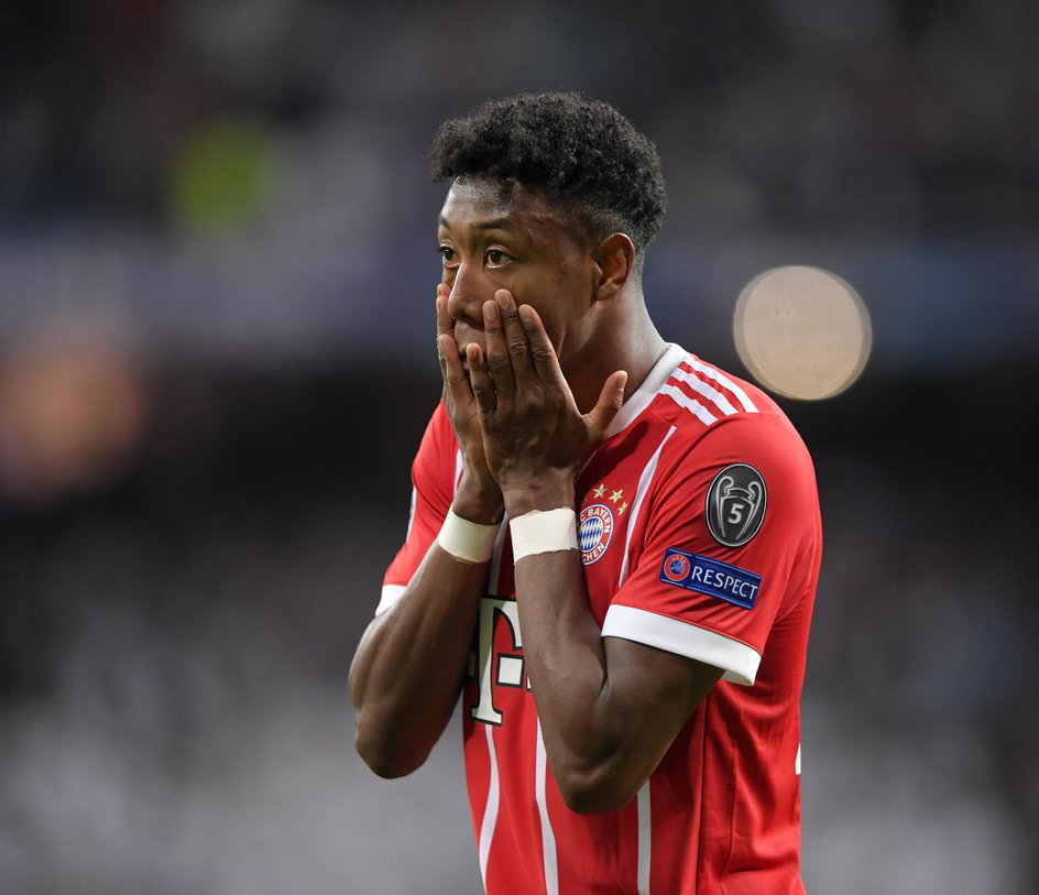 David Alaba w barwach Bayernu Monachium