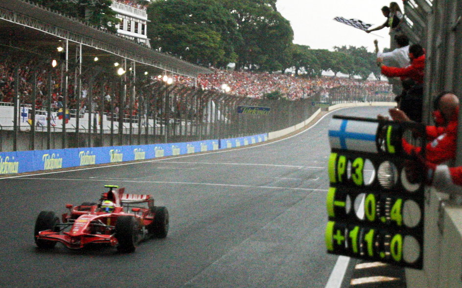 Felippe Massa 41 razy stawał na podium w Formule 1.