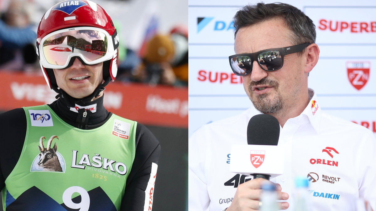 Kamil Stoch and Adam Małysz