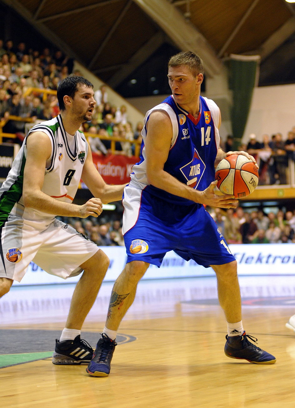 Marcin Sroka w Stali Ostrów Wlkp. (2007)