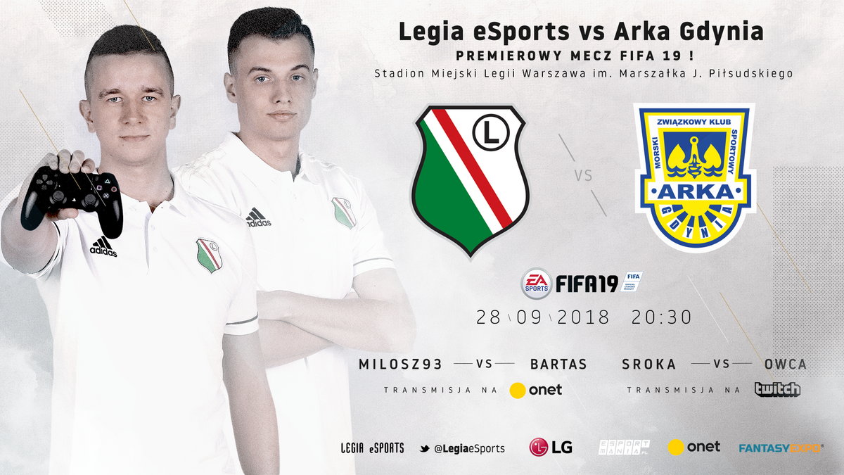 Legia eSports - Arka Gdynia