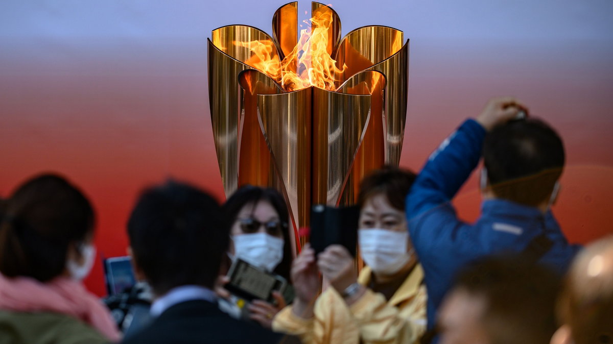 Ogień olimpijski w Tokio