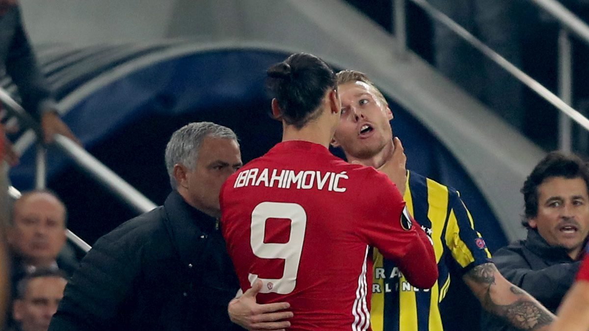 Zlatan Ibrahimovic i Simon Kjaer