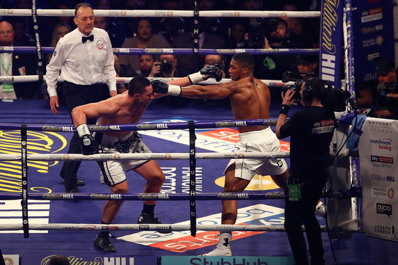 epa06639719 - BRITAIN BOXING (Anthony Joshua vs Joseph Parker - Cardiff)