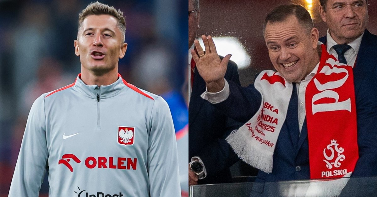 Zapytali Roberta Lewandowskiego o Karola Nawrockiego. Wymowna reakcja. "Naprawdę?"